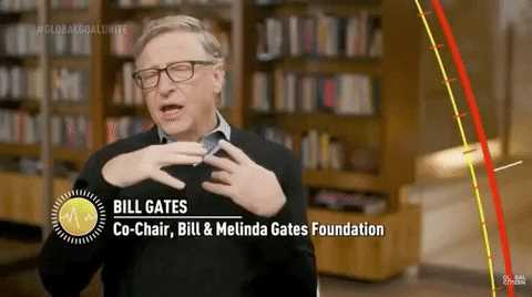 Bill Gates Global Goal GIF by Global Citizen - Find & Share on GIPHY